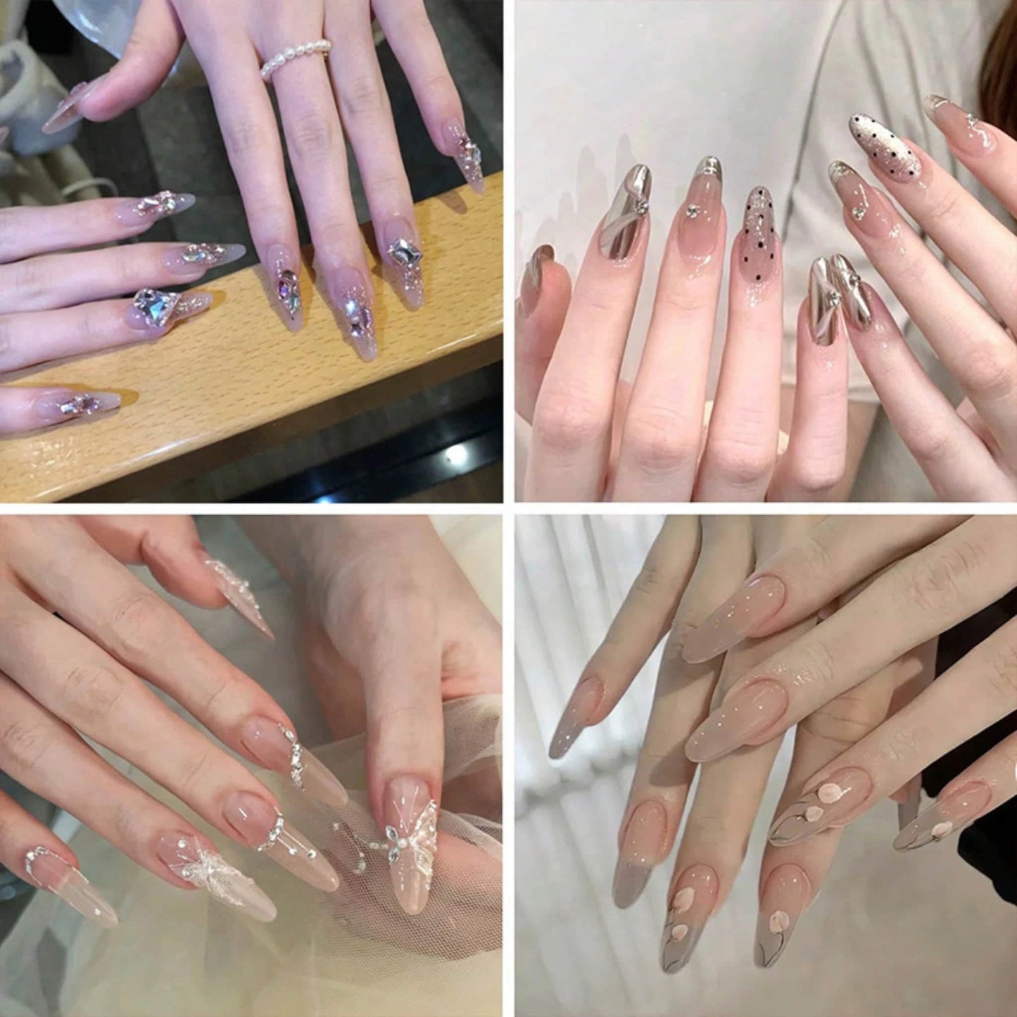 Nail Trove Mystery Box — 5 Random Handmade Press-On Nails Blind Pick